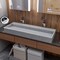 Alfi Brand 48" Solid Concrete Gray Matte Trough Sink for the Bathroom ABCO48TR - alternate 11